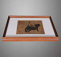 滨湖书画装裱配框服务案例